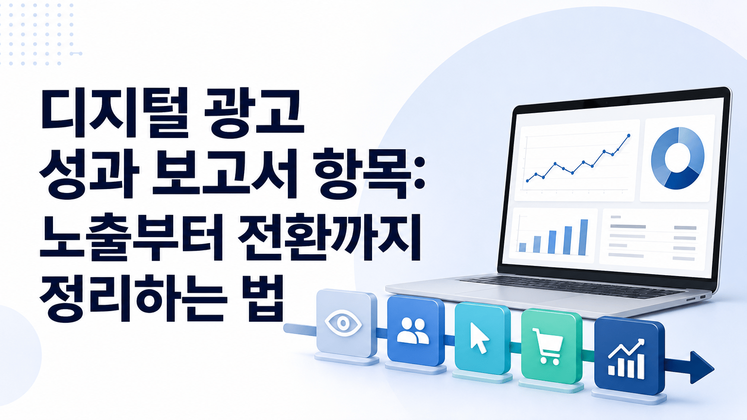디지털 광고 성과 보고서 항목: 노출부터 전환까지 정리하는 법